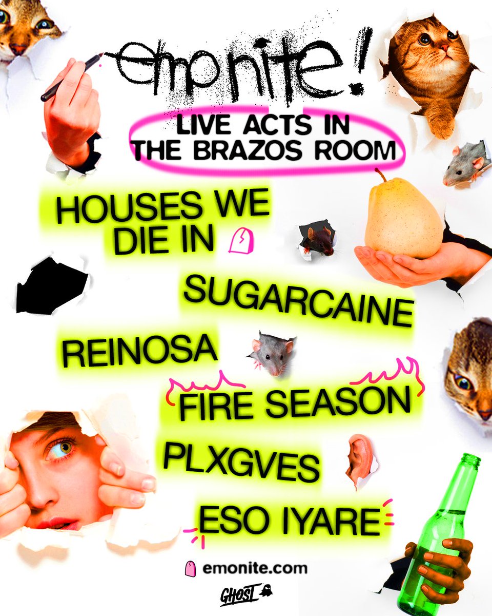 houseswedieintx's tweet photo. yooo we got metalcore at the emo nite in dallas tomorrow come rock with us https://t.co/wf2Qjlssxb