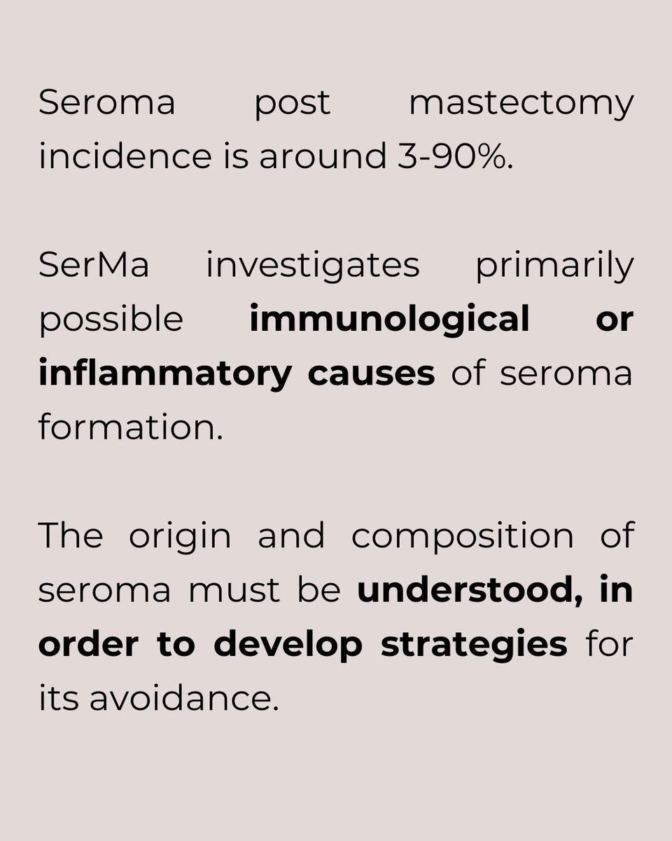 EUBREAST's tweet image. 📣 The #SerMa pilot study has yielded groundbreaking insights into an underexplored area of breast surgery!

⁉ Could we prevent or reduce the seroma formation?

🔗Swipe through the images and read the full pilot study results published in @Cancers_MDPI: mdpi.com/2072-6694/15/1…