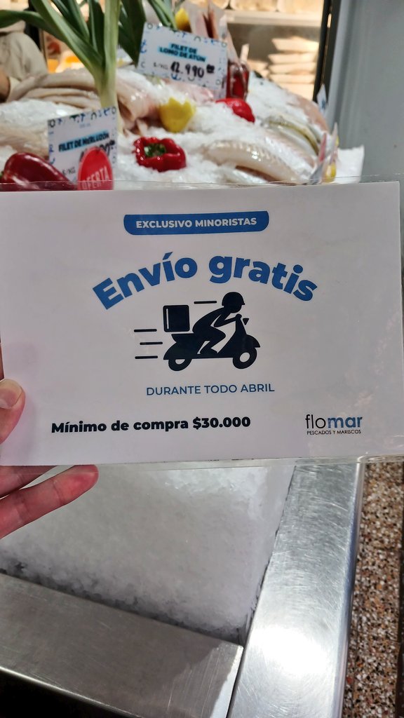 PreciosRosario2's tweet photo. #PescadosEnRosario 🎣
👉🏻 Por Pascuas, 40% OFF
Precios por Kilo:
💰 $8.990 CORNALITOS
💰 $9.990 Filet de MERLUZA crocante
💰 $11.990 MEJILLÓN pelado
📍 #Flomar (Zeballos al 1500)
👉🏻 Envío GRATIS superando los $30.000 en compras
#FotoTestigo 📸