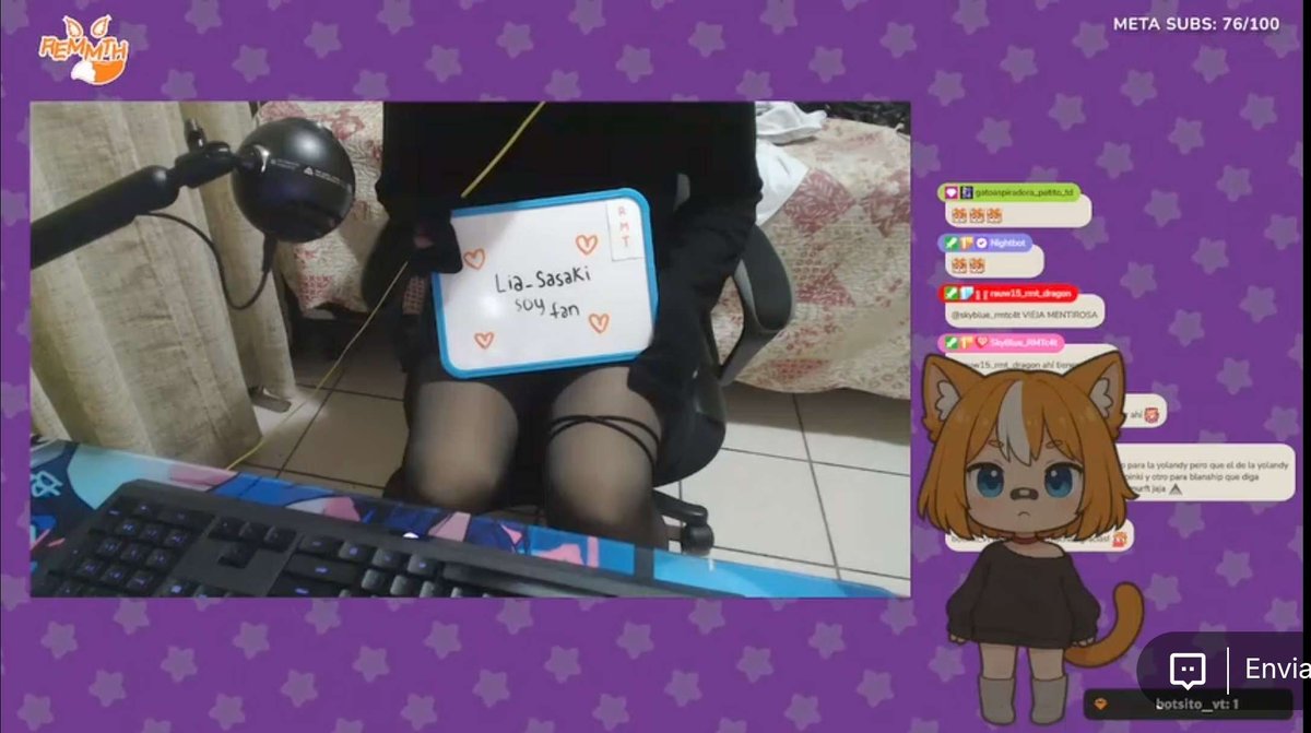 Vaya mi sorpresa que es ver esto.. 

¡Muchas gracias <a href="/Botsito_VT/">Botsito_VT</a> por el detallazo!

Colocaré al famosisimo <a href="/remmthvt/">Remmth</a> en un bonito lugar donde todos lo puedas ver, osiosiosi✨️