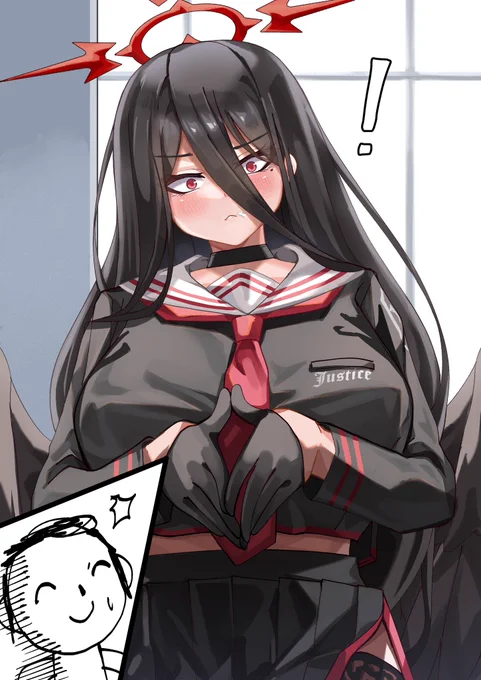 ハスミ、ここにあったケーキ知らな...#ブルアカ 