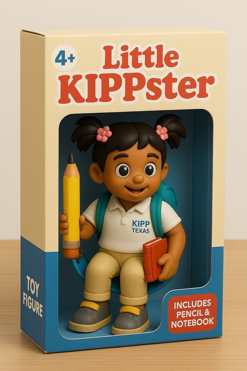 🎒✏️ Meet our newest star—Little KIPPster! 📚
From classroom dreams to playground adventures, she’s ready to learn, lead, and shine with her pencil, notebook, and backpack in tow! 🌟
Perfect for our future trailblazers, ages 4+ 💙❤️
#AIToyFigure