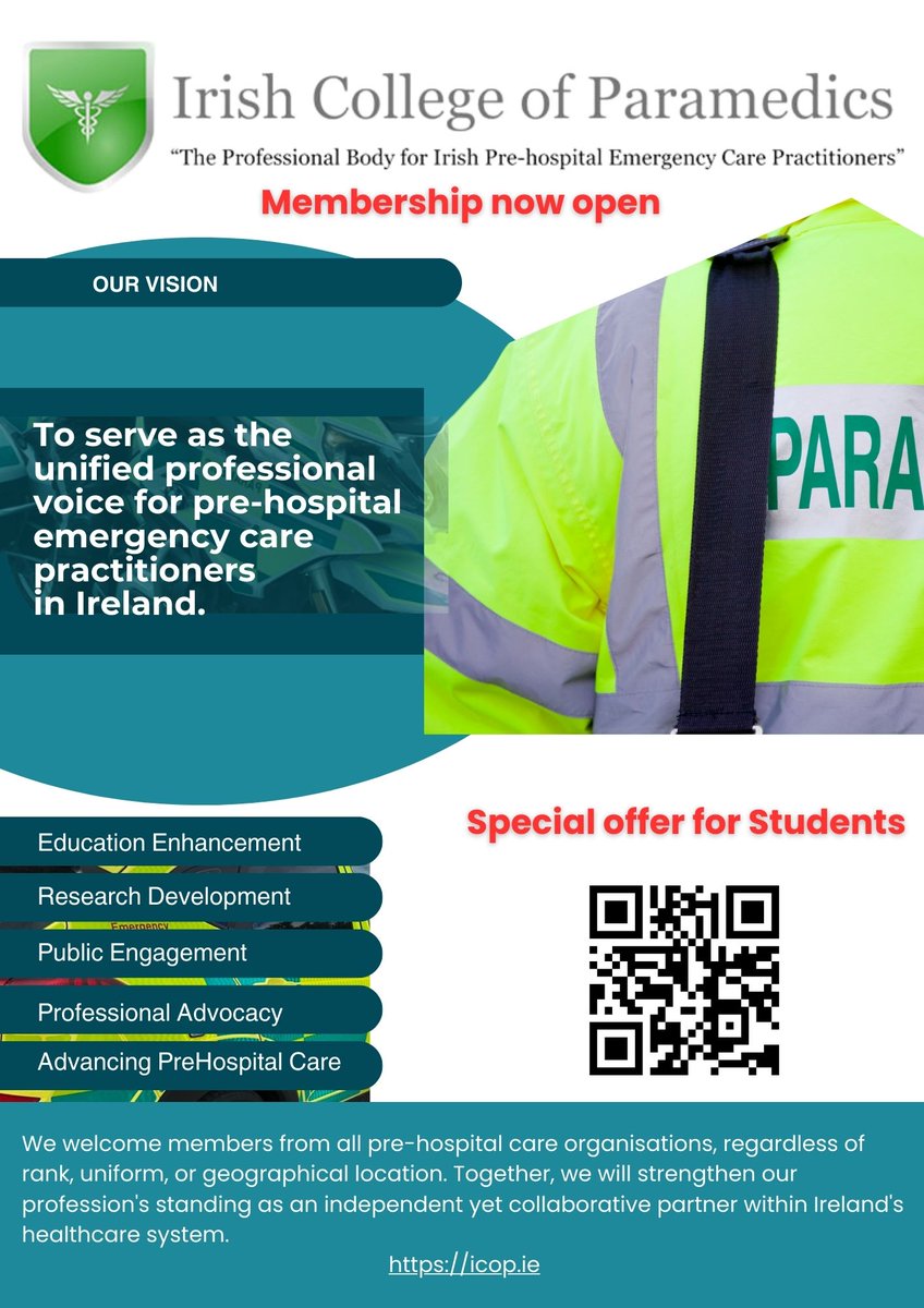 Irish College of Paramedics tweet media