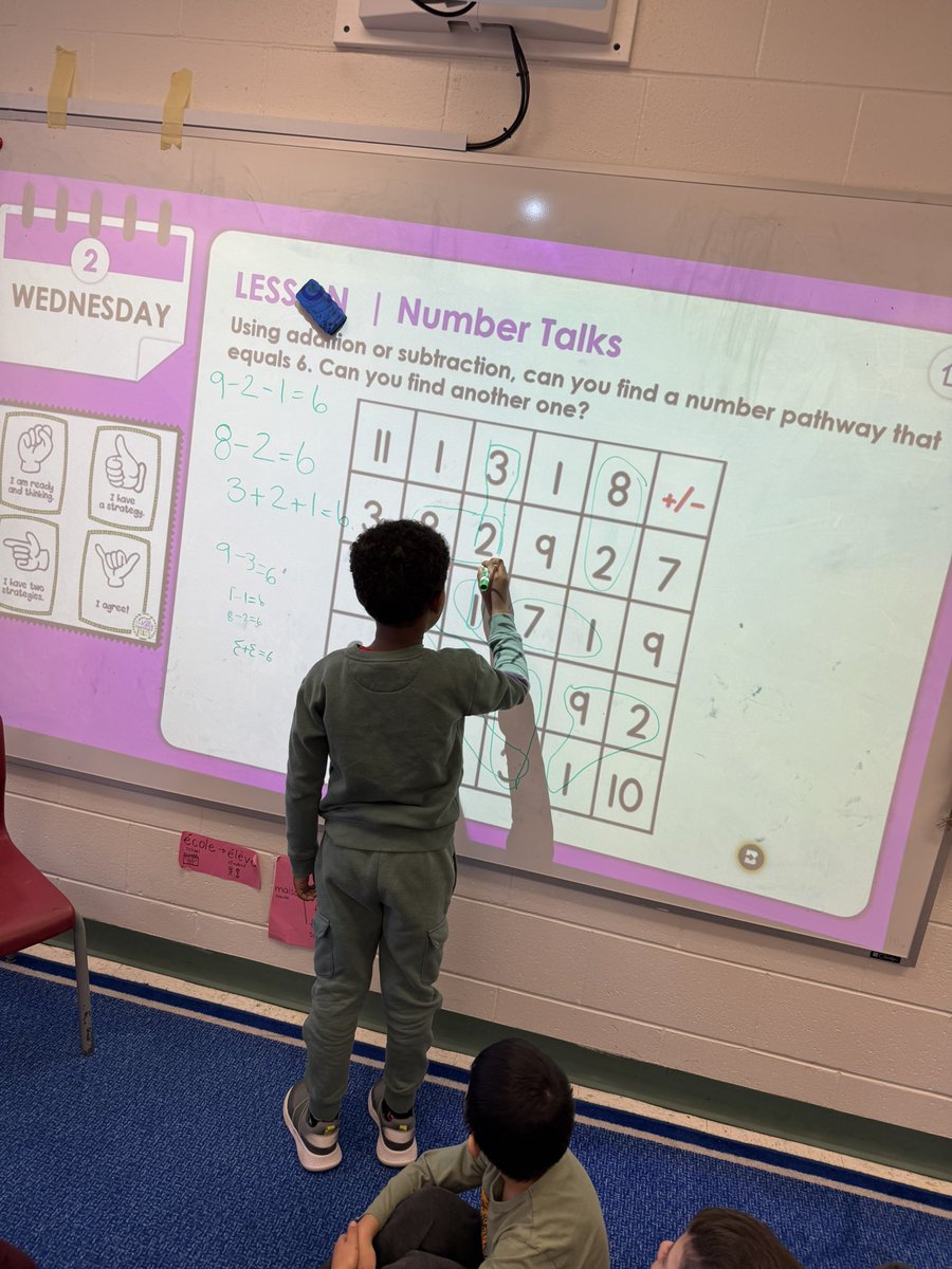 Ms. Abbott (@msabbottocsb) on Twitter photo Another great Math Talk today! Number paths to make 6! Weโve been working hard on addition and subtraction in Grade 1!โโ <a href="/StLukeNepean/">St. Luke School (Nepean)</a> Another great Math Talk today! Number paths to make 6! Weโve been working hard on addition and subtraction in Grade 1!โโ <a href="/StLukeNepean/">St. Luke School (Nepean)</a>