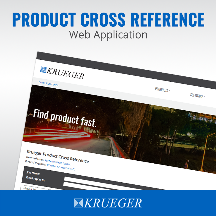 FIND PRODUCT FAST! 📷In less than a minute, you can find equivalent products with Krueger’s Product Cross Reference web application. Visit our website and see why it’s one of our most popular pages. conta.cc/3XTq6sr #mechanicalengineering #hvac #airdistribution