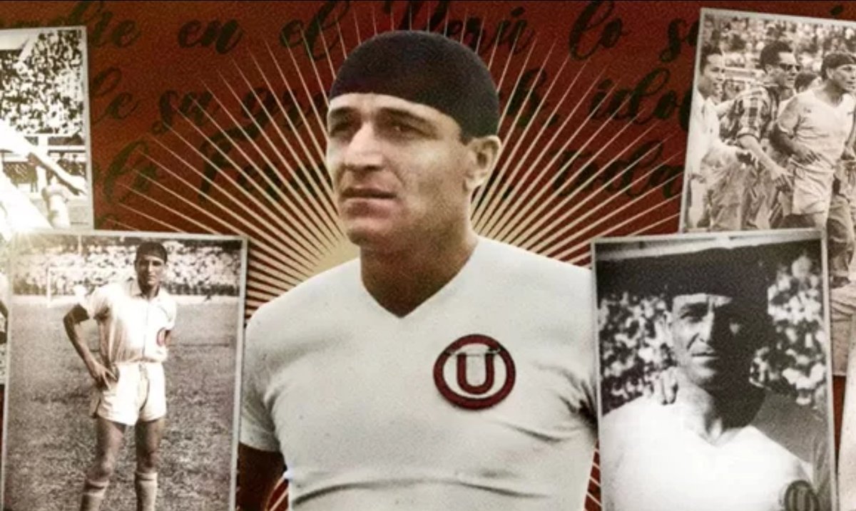 RayMundoFutbol's tweet photo. Lolo Fernández is the all-time greatest player of @Universitario, according to @Odriozola9 

His entire career spent with the Peruvian giants, rejecting offers from Chile, Argentina and Europe to stay loyal to his team 

Even more than 70 years after his last match for Universitario, he is still unquestionably the fans' favourite of all time 🇵🇪 ⚽️ 🔥