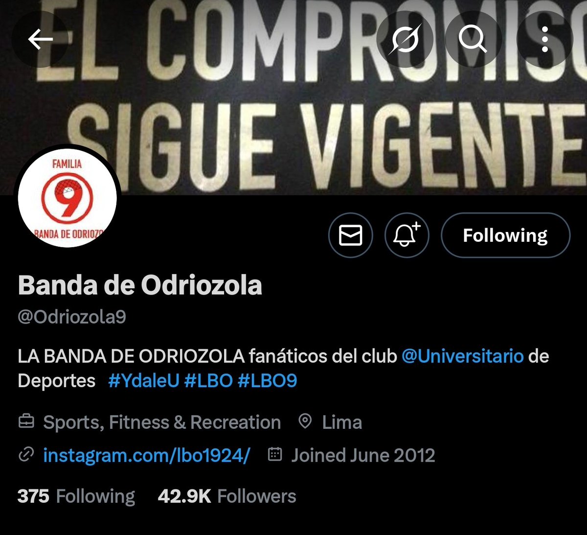 RayMundoFutbol's tweet photo. Lolo Fernández is the all-time greatest player of @Universitario, according to @Odriozola9 

His entire career spent with the Peruvian giants, rejecting offers from Chile, Argentina and Europe to stay loyal to his team 

Even more than 70 years after his last match for Universitario, he is still unquestionably the fans' favourite of all time 🇵🇪 ⚽️ 🔥