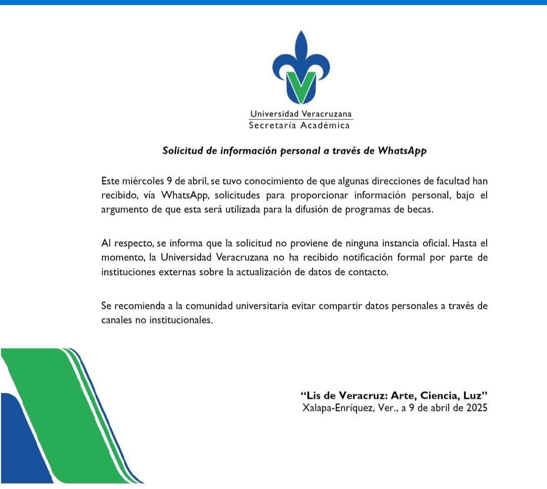 RegionalOz's tweet photo. Solicitud de información personal a través de WhatsApp https://t.co/YAby37iEf4