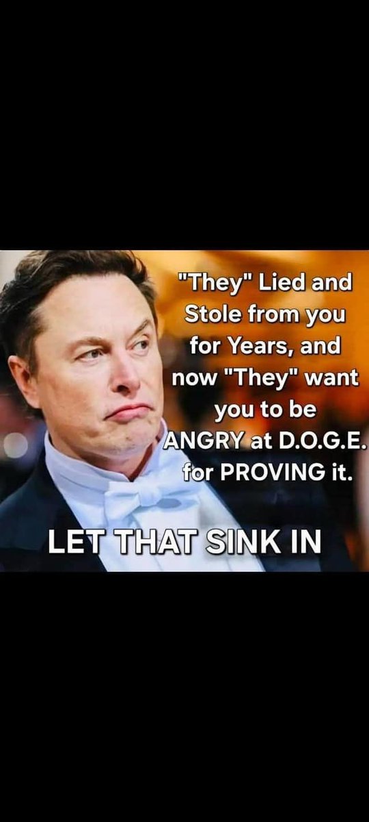 Wayne Dunlap (@wdunlap) on Twitter photo <a href="/GuntherEagleman/">Gunther Eagleman™</a> Democrats are hysterical saying Elon is stealing by reducing wasteful spending. They believe taxpayer money is theirs and by stopping the spending Elon is stealing from THEM. Elon is making sure our money is not going to corruption and fraud.
Elon Musk is an American Hero! <a href="/GuntherEagleman/">Gunther Eagleman™</a> Democrats are hysterical saying Elon is stealing by reducing wasteful spending. They believe taxpayer money is theirs and by stopping the spending Elon is stealing from THEM. Elon is making sure our money is not going to corruption and fraud.
Elon Musk is an American Hero!