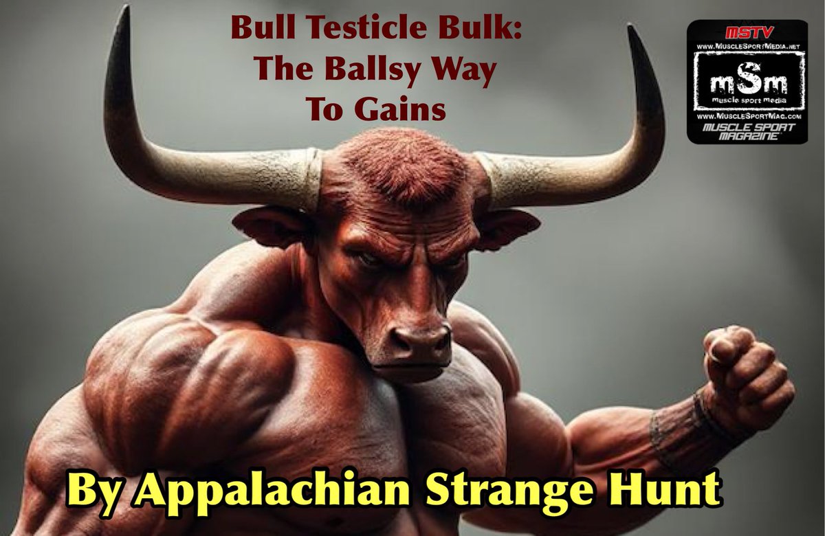 MuscleSport_LLC's tweet photo. We’d like to welcome @Redneckray86 #AppalachianStrangeHunt to #MuscleSportMag ✍️ Check out his new article on our website. We look forward to more of his unique and interesting writing style. Thx Ray! #bulltesticles #bulk #bullsballs #mSm #musclesport #bodybuilding #powerlifting https://t.co/691wA14J87
