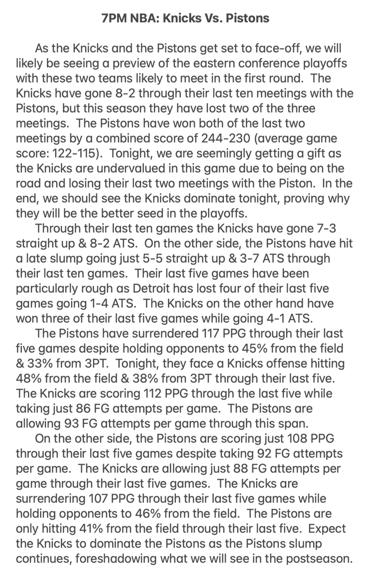 SRCGROUP2K's tweet photo. Thursday NBA Free Plays
🏀NY +11.5 &amp; NO MIL O209.5 -144
🏀NY +4.5 -124
🏀NO MIL O219.5 -128
🏀NY TTO 112.5 -120
🏀DET TTU 116.5 -114
🏀NY 1H +2.5 -114
🏀NO TTO 101.5 -120
🏀MIL TTO 117.5 -128
🏀NO MIL 1H O107.5 -133

#Betsmarter #NBA #GamblingX https://t.co/qEC6Pyta5a