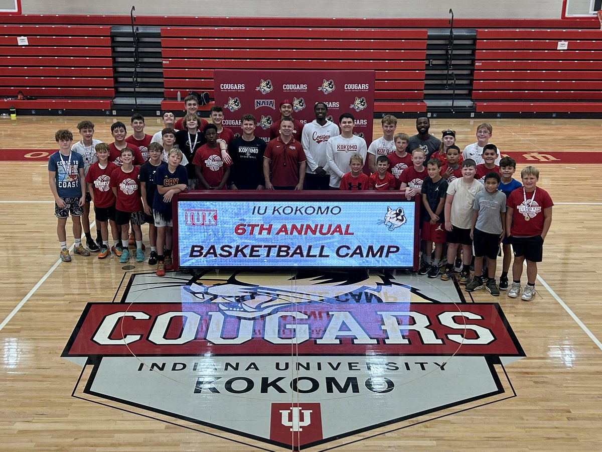 Eric Echelbarger (@coachericech) on Twitter photo Join us for the 7th Annual IU Kokomo Basketball Camp this July! Info and Registration ⬇️ #GoCougars <a href="/IUKMBB/">IU Kokomo Men’s Basketball</a>
Brochure: bit.ly/4hMGXV4
Registration: bit.ly/4hK7IJX Join us for the 7th Annual IU Kokomo Basketball Camp this July! Info and Registration ⬇️ #GoCougars <a href="/IUKMBB/">IU Kokomo Men’s Basketball</a>
Brochure: bit.ly/4hMGXV4
Registration: bit.ly/4hK7IJX