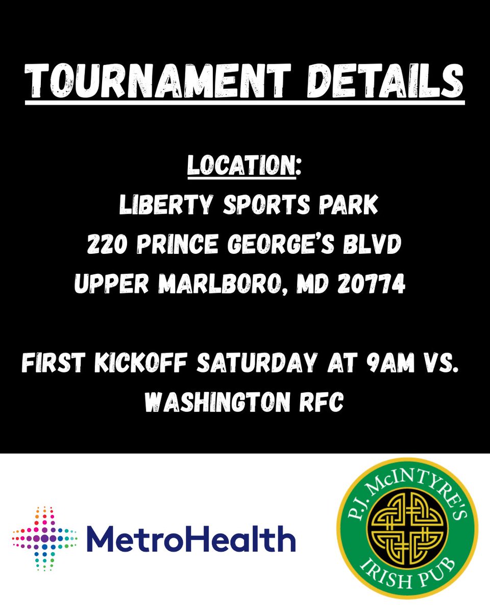 The Rovers are headed to the Cherry Blossom Tournament down near Washington DC this weekend. Up the Rovers!