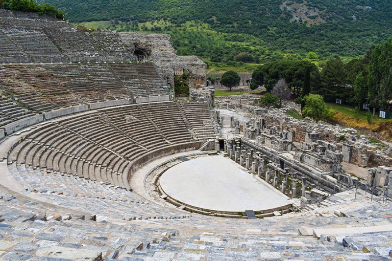Gran Teatro de Éfeso (Turquía)
Buenas noches con hermosos monumentos.
