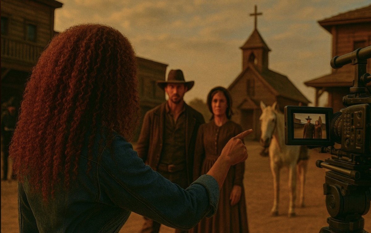 Josiah and Anna didn’t just believe —  they blazed a trail of light through the wilderness. In the dust of the trail, they found faith!!🙌🏾🎥🎬🕊🙏🏾 #professionalactress #writer #director #producer #tv #film #faith #journey  #next #CA