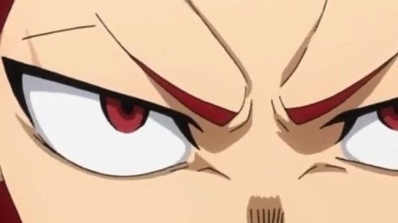 _deitado's tweet photo. Do you think Kirishima wakes up even earlier to do his eyeliner before going to school or is it natural. Are those his natural lashes??? Eyeliner??? Anyways He is ridiculously pretty https://t.co/Nlo4bp1ZjA