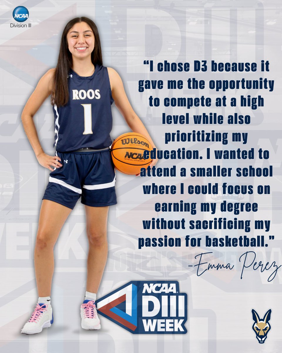 We continue NCAA D-III Week as we hear from SUNY Canton women's basketball student-athlete Emma Perez on why she chose D-III! #D3Week #WhyD3