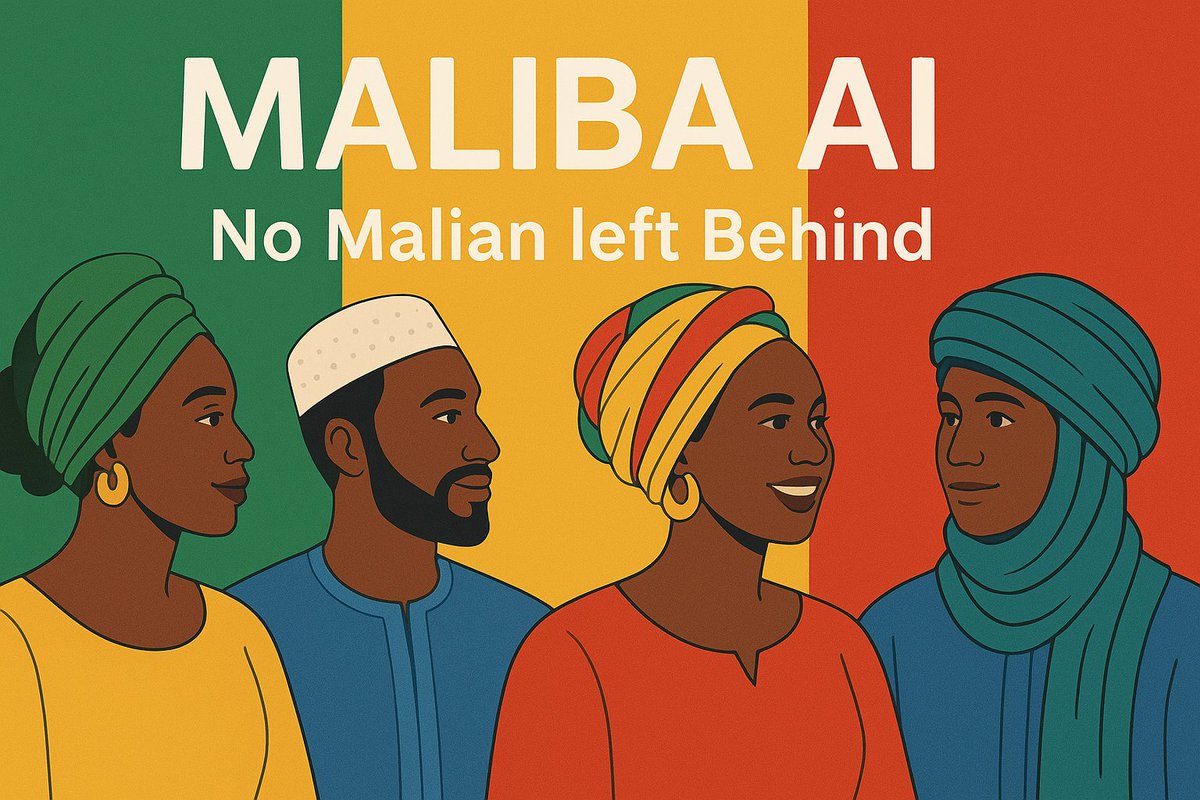 Une communauté. Une #vision. Un #objectif : que plus aucun Malien ne soit exclu par la #technologie.

<a href="/MalibaAi/">Maliba AI</a>, c’est des ingénieurs, linguistes, étudiants, passionnés…
Unis pour créer des solutions dans nos langues.

Rejoignez-nous.

#MALIBAAI #Communauté #TechInclusive #Mali