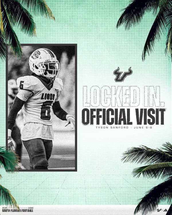 Tyson (@tyson_j_sanford) on Twitter photo Very excited to get back up with <a href="/USFFootball/">USF Football</a> in june!!
<a href="/Coach_DVD/">DeMarcus Van Dyke</a> <a href="/CoachKHelton_/">Coach Keyon Helton</a> <a href="/CoachGolesh/">Alex Golesh</a> Very excited to get back up with <a href="/USFFootball/">USF Football</a> in june!!
<a href="/Coach_DVD/">DeMarcus Van Dyke</a> <a href="/CoachKHelton_/">Coach Keyon Helton</a> <a href="/CoachGolesh/">Alex Golesh</a>