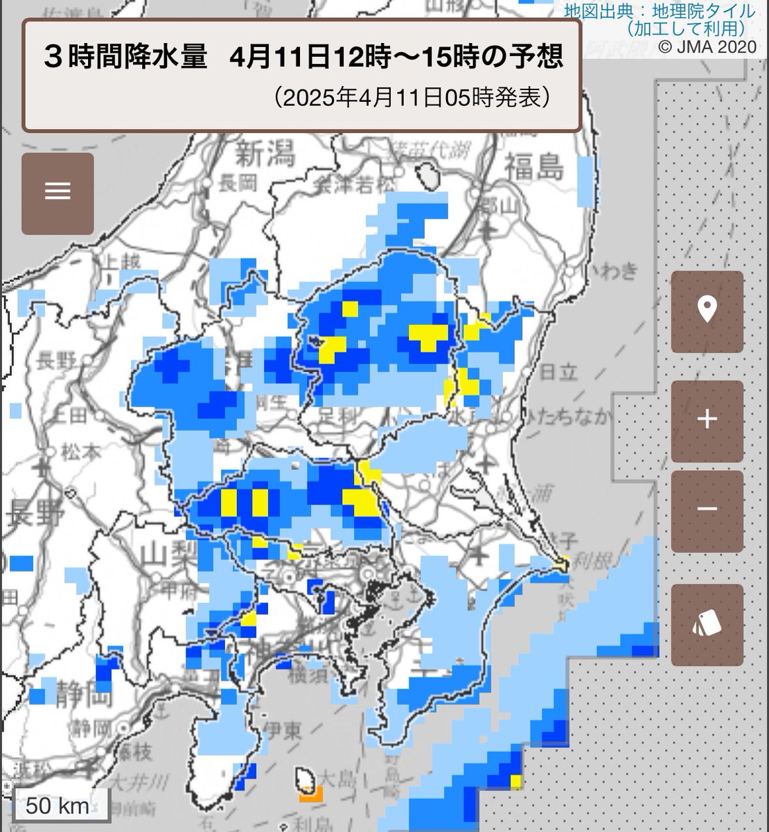 薄曇りの日に 大雨情報】あす14日にかけて北日本から東日本では“滝のような