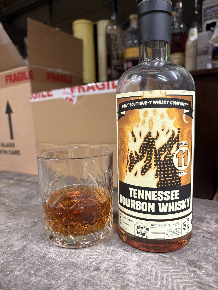 <a href="/BoutiqueyWhisky/">That Boutique-y Whisky Company</a> #bourbon 
Delicious 😋