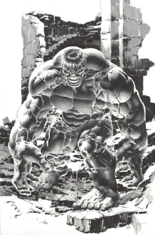 iamluke85's tweet photo. #hulk artwork by #MikeDeodatoJr https://t.co/1DbftahFoF