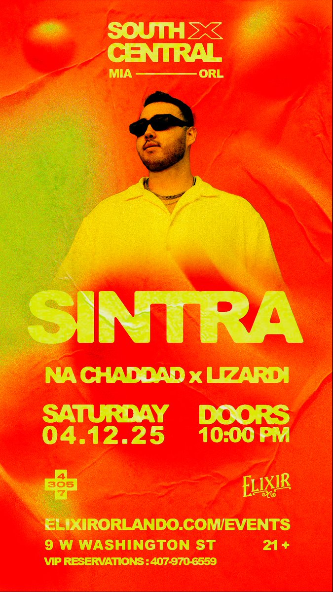 Orlando this weekend 🧪 <a href="/ElixirOrlando/">Elixir Orlando</a> 

🎫 Tickets: link.dice.fm/td7d65f3fee3