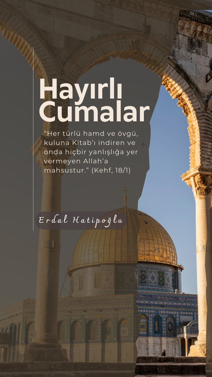 Cumamız mübarek olsun