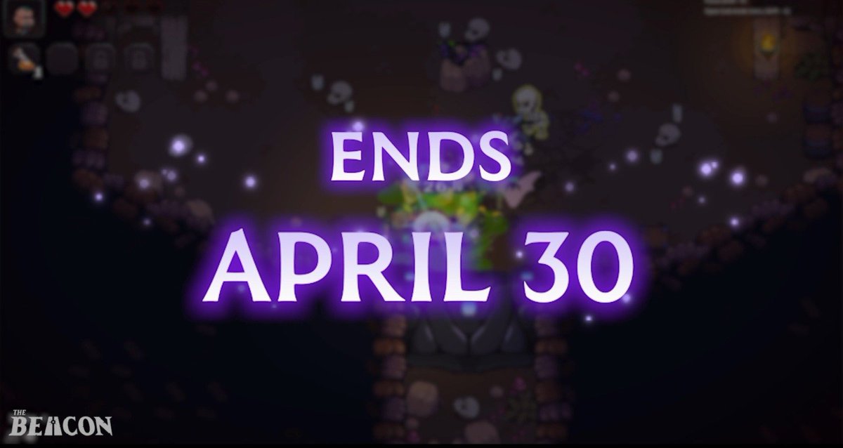📢 THE BEACONS – FASE 2 TERMINA EM 30 DE ABRIL! <a href="/The_Beacon_GG/">The Beacon</a> 

Última chamada ⚔️

🗓️ A última dungeon será lançada no dia 17 de abril – com conteúdo mais polido, integrado e algumas surpresas finais.
📆 Todo o conteúdo da Fase 2 fica disponível até 30 de abril, às 16h UTC,