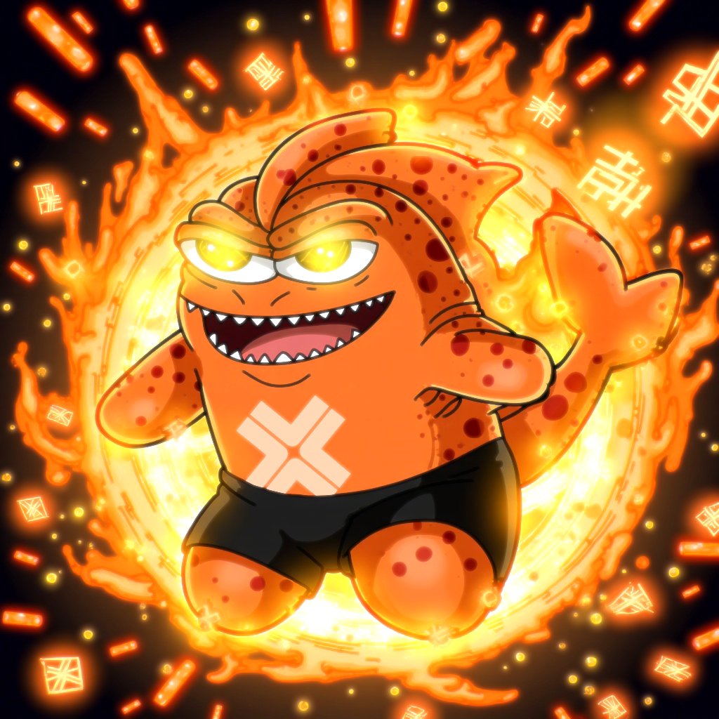 Laevigo1's tweet photo. FireSharky🧡🔥 @axelar https://t.co/3wR2cAveYJ