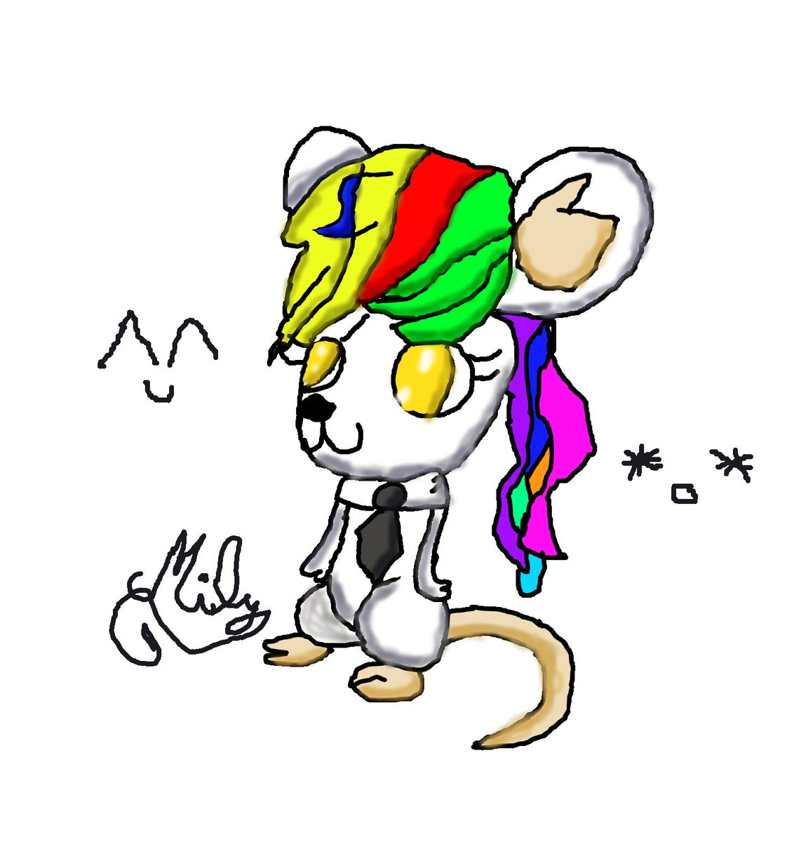 Zacuraptor's tweet photo. my first digital drawing at 11 vs me at 21 :D https://t.co/tVPTZiIKXa