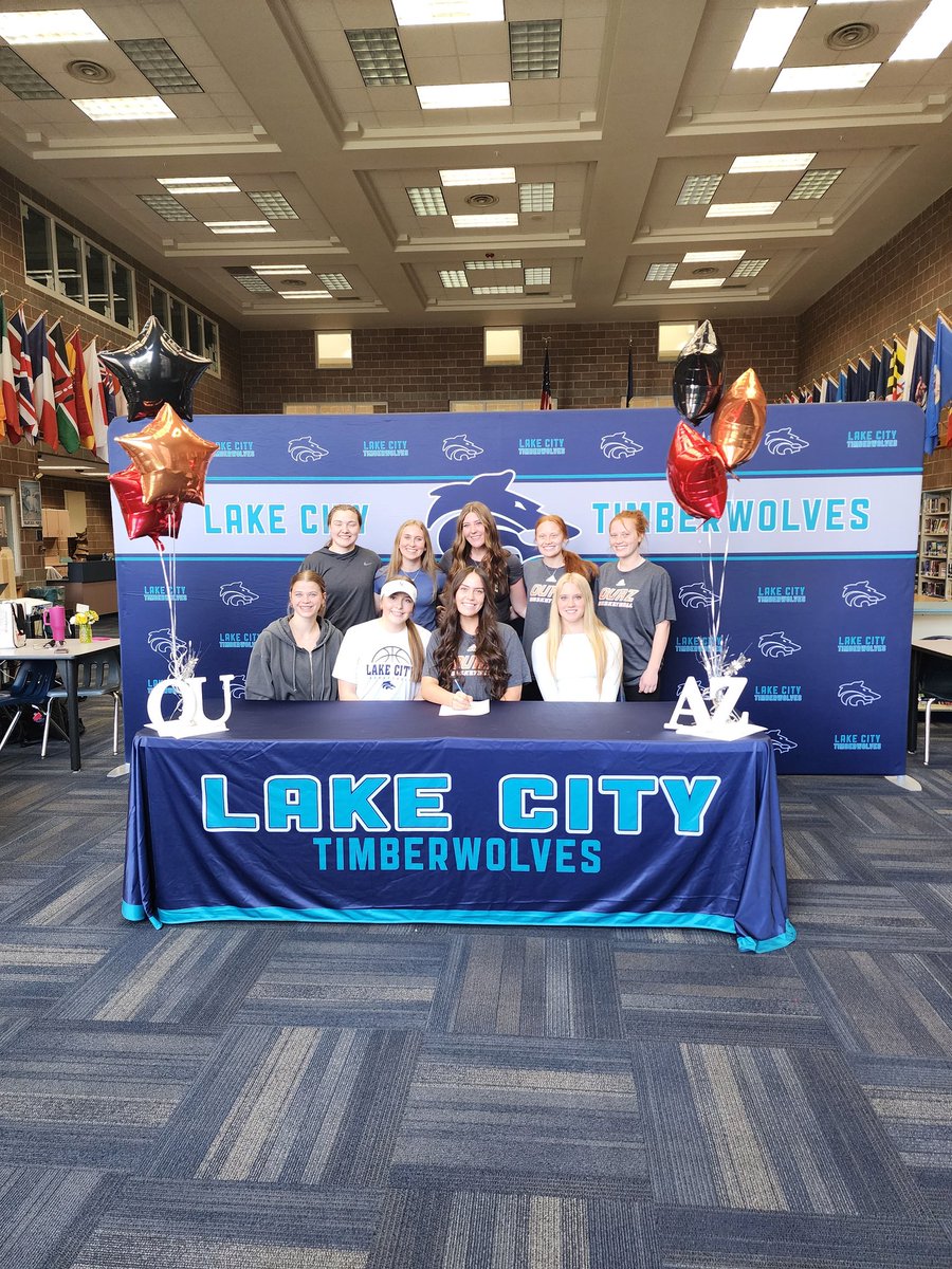 Lake City Girls Basketball (@lakecity_gbb) on Twitter photo Congrats to this signee! Headed to OUAZ. We are all so proud of you, Sadie <a href="/S_Zimmerman12/">Sadie Zimmerman</a>. Always great when one of your kids gets to play at the next level and live out their dreams! Congrats to this signee! Headed to OUAZ. We are all so proud of you, Sadie <a href="/S_Zimmerman12/">Sadie Zimmerman</a>. Always great when one of your kids gets to play at the next level and live out their dreams!