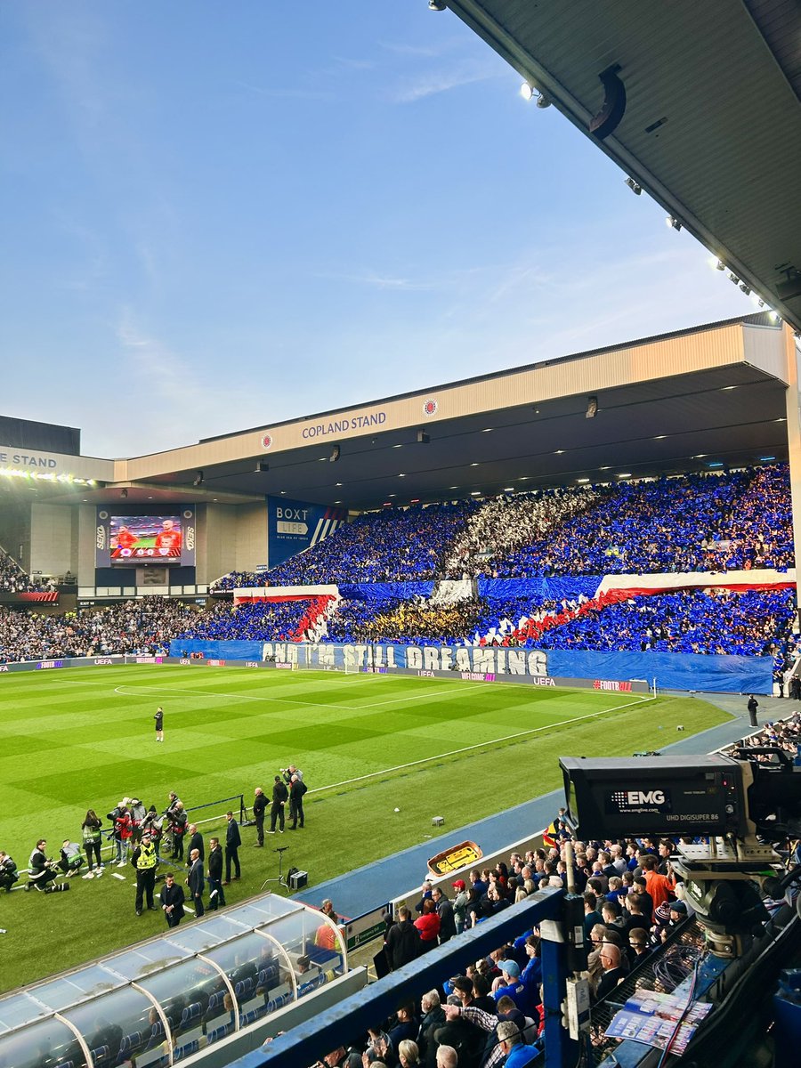 and I’m still dreaming… <a href="/RangersFC/">Rangers Football Club</a>