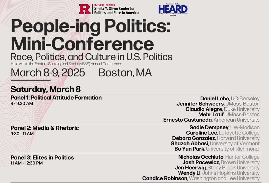 Debi_GM's tweet photo. Last month, I had the incredible honor of presenting my undergraduate research thesis at the Eastern Sociological Society Annual Conference. https://t.co/jP5UooNsQN