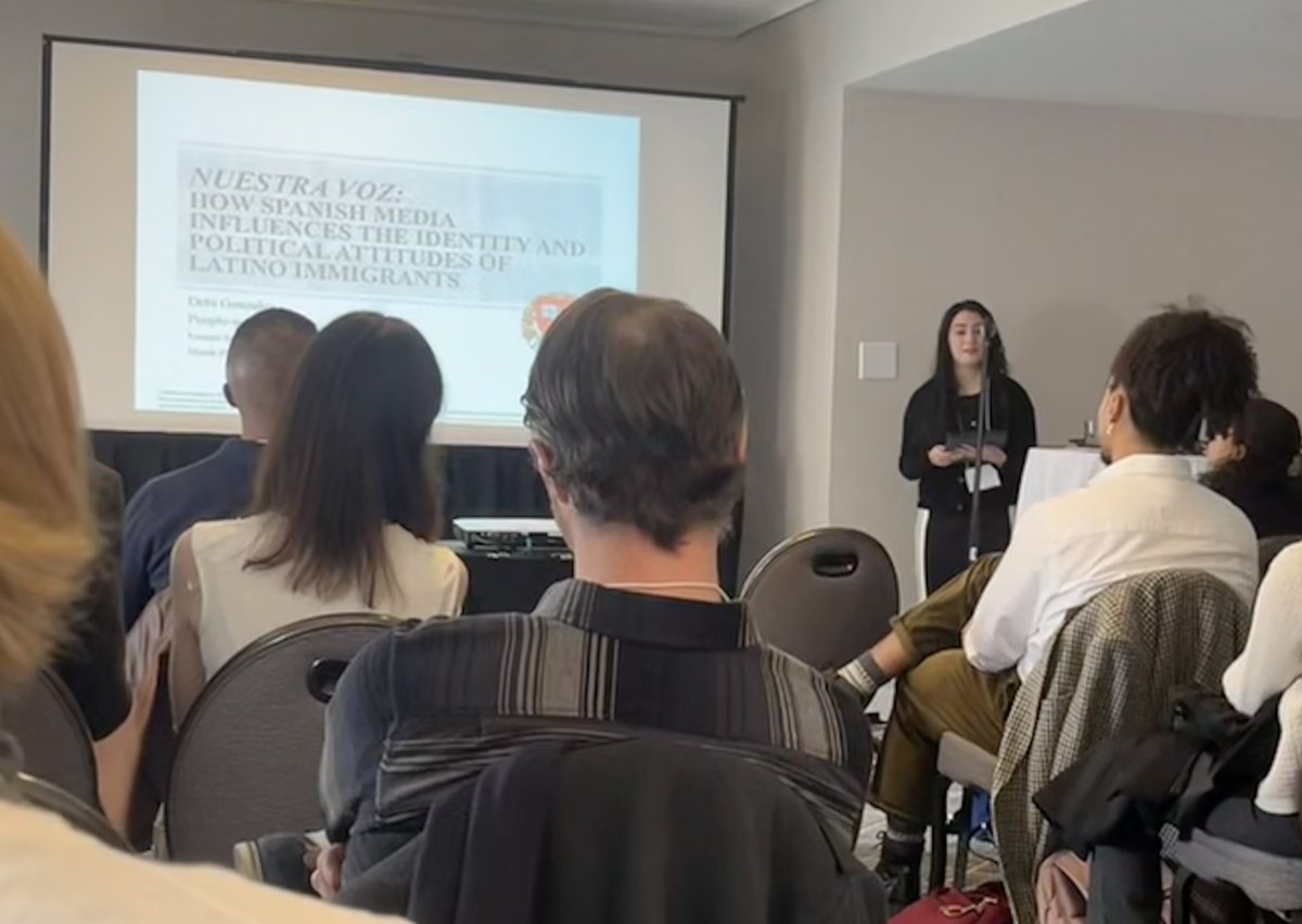 Debi_GM's tweet photo. Last month, I had the incredible honor of presenting my undergraduate research thesis at the Eastern Sociological Society Annual Conference. https://t.co/jP5UooNsQN