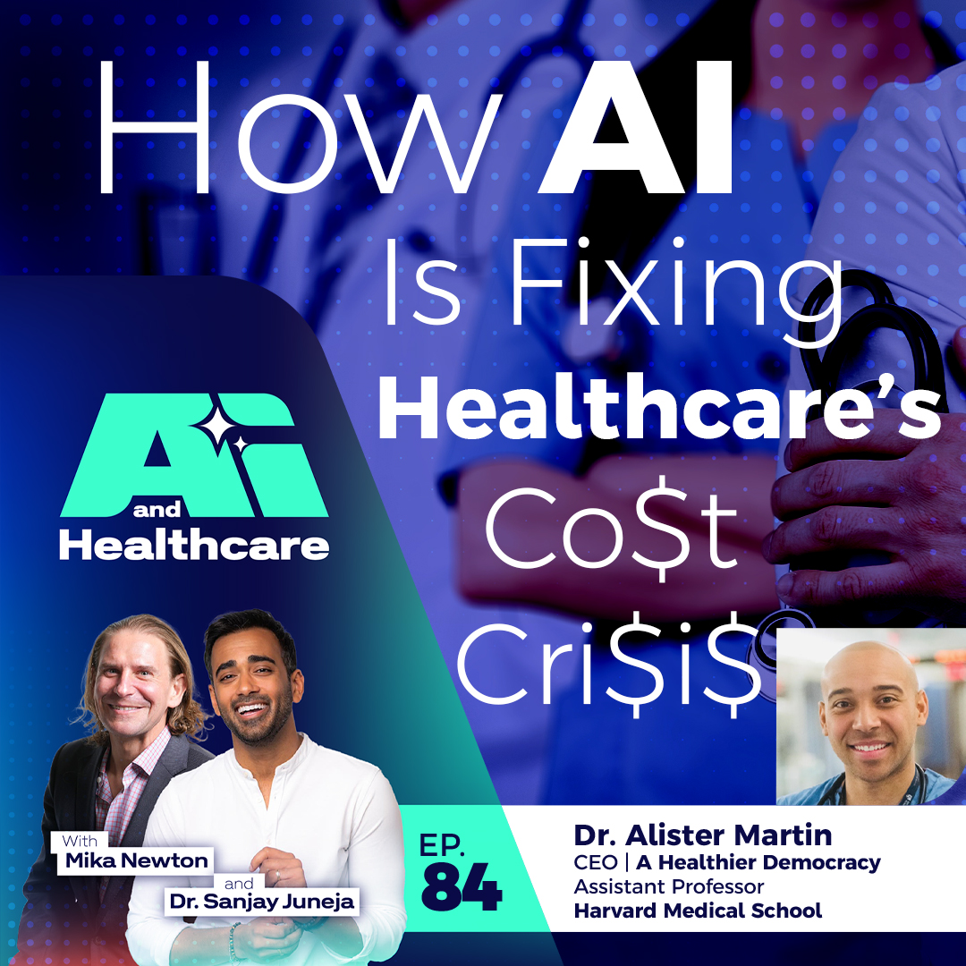 xCures (@xcures_platform) on Twitter photo A new episode of the AI and Healthcare interview series is out now!
“How AI is Fixing Healthcare’s Cost Crisis—with Dr. Sanjay Juneja”
Featuring Dr. Alister Martin <a href="/AlisterFMartin/">Alister Martin</a> from A Healthier Democracy <a href="/ahdemocracy/">A Healthier Democracy</a>
Watch now on YouTube: youtu.be/xY6WVEJJAOk A new episode of the AI and Healthcare interview series is out now!
“How AI is Fixing Healthcare’s Cost Crisis—with Dr. Sanjay Juneja”
Featuring Dr. Alister Martin <a href="/AlisterFMartin/">Alister Martin</a> from A Healthier Democracy <a href="/ahdemocracy/">A Healthier Democracy</a>
Watch now on YouTube: youtu.be/xY6WVEJJAOk