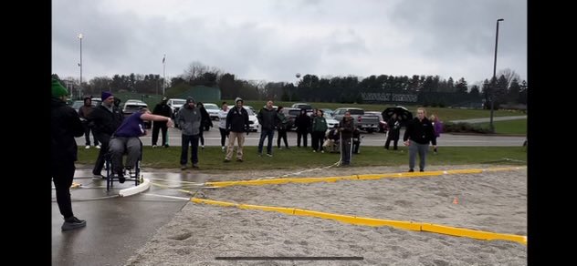 PolarBearAD: **STATE RECORD ALERT!!!**
Abby LaPole just set a new State Record in the Seated Shot Put by throwing 20’3!!!  WAY TO GO BEARS!!!