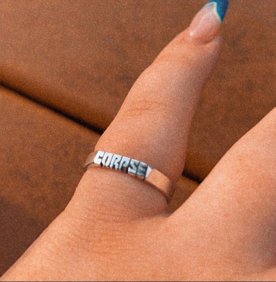 gonna wear my corpse ring to coachella this weekend #CORPCHELLA WILL NEVER DIE ❤️‍🩹
