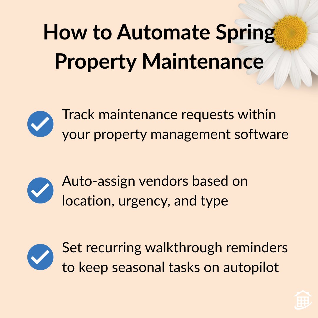RentManager's tweet image. Spring property prep doesn’t have to be a scramble.

If you're still juggling maintenance requests manually or trying to remember walkthroughs by memory, there’s a better way.

#RentManager #PropertyManagement #SpringMaintenance