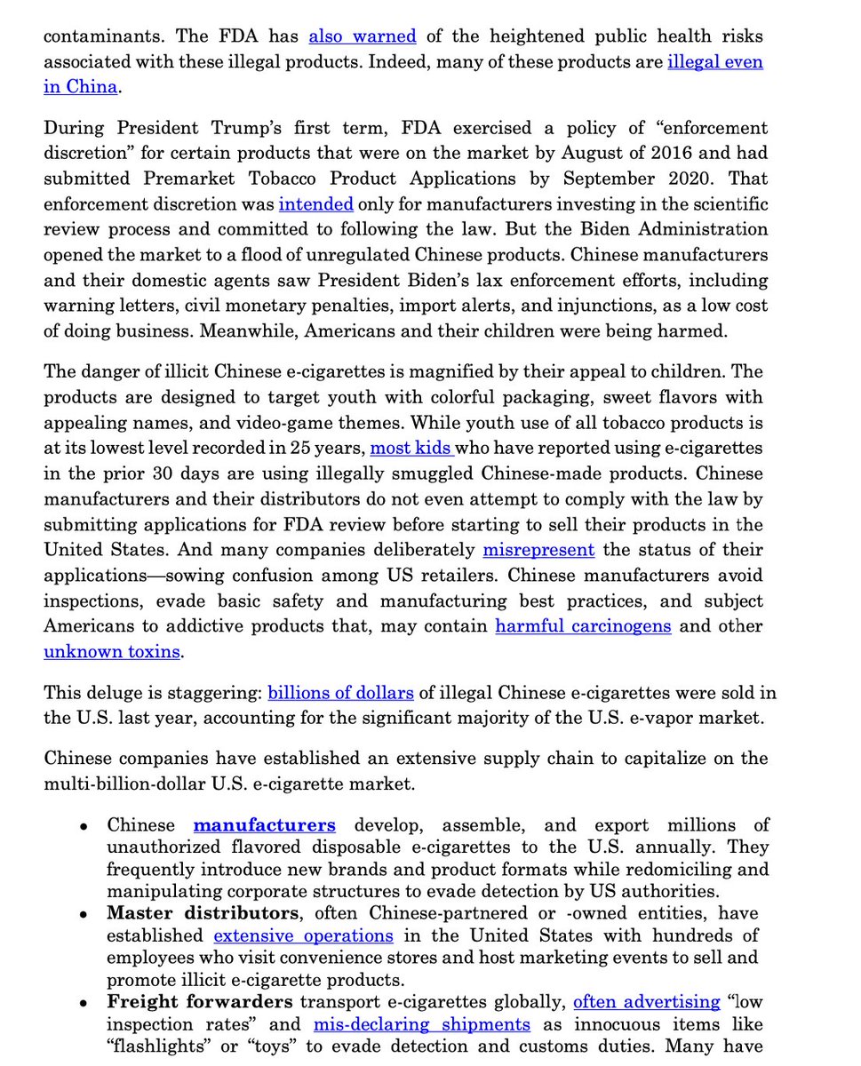 MatthewFoldi's tweet photo. NEW @DC_Reporter:

@BrennaBird is leading 29 @RepublicanAGs in asking the Trump administration for help in countering the scourge of illegal Chinese e-cigarettes 

https://t.co/3LeYa6mZch https://t.co/kAOXCNAtmM