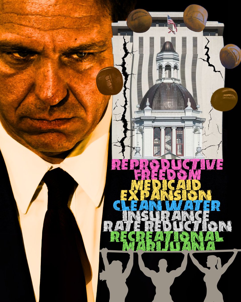 Don't let DeSantis use the Florida Legislature to crush voters' power to collect petitions and amend our state's Constitution.  

Sign the petition to #ProtectYourPower now @ FLAmendments.com