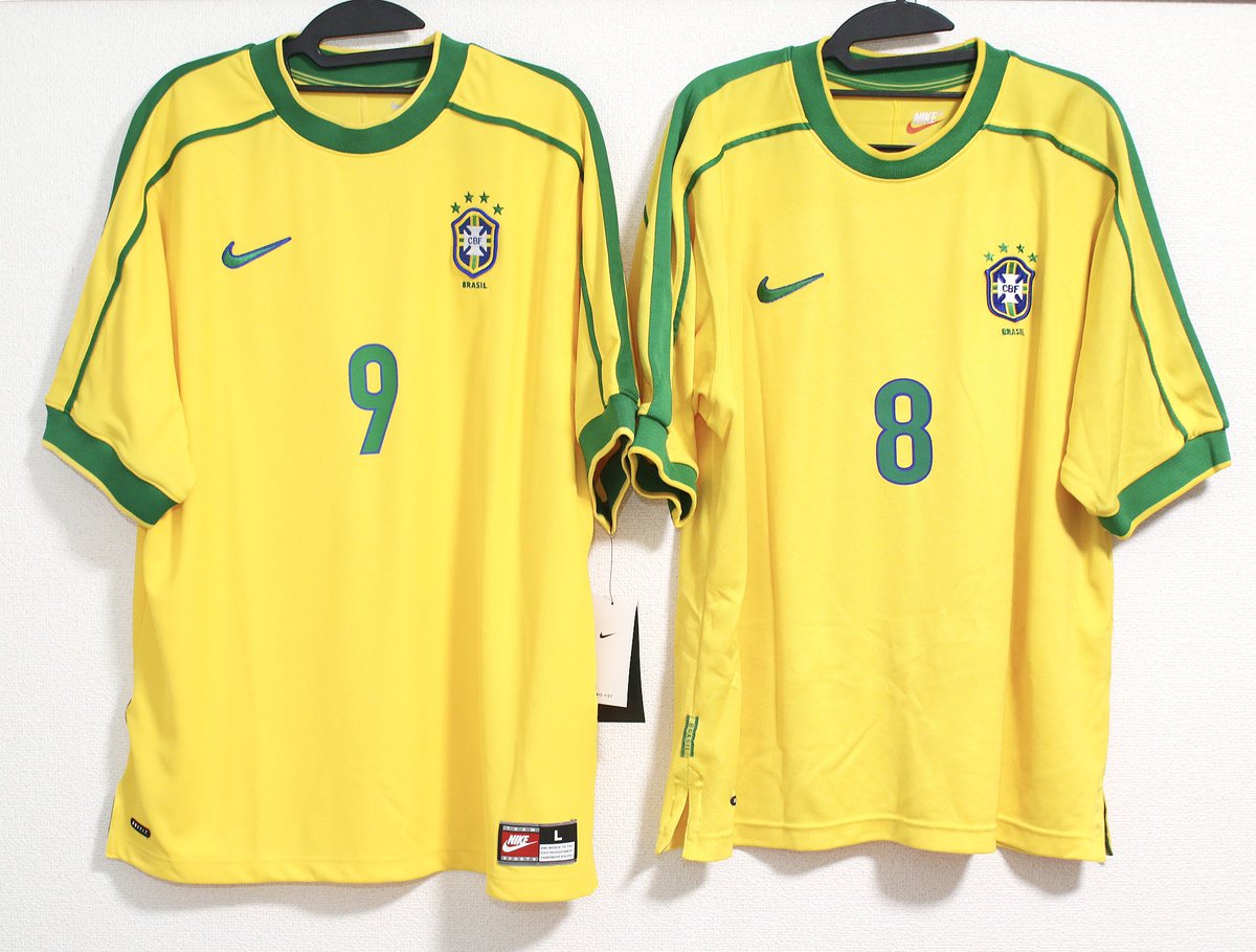 ブラジル代表98ユニフォーム2024復刻。ブラジル98はおそらくこれで2