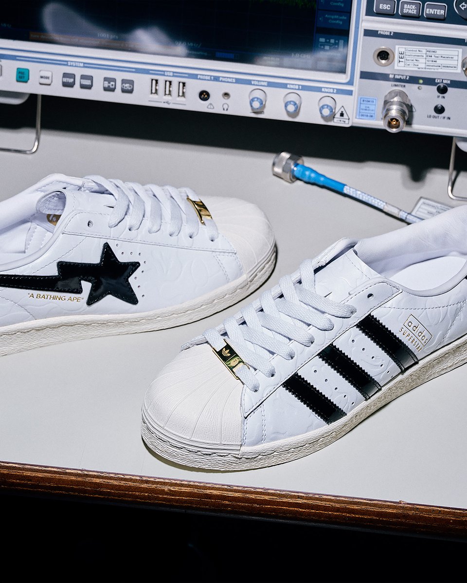 adidas gazelle silver green womens Adidas x Bape Mens Superstar Shoes – Extra Butter main image 1