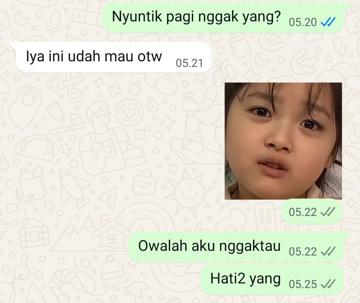 Gini tu kalo istrinya gak dipamitin marah gak sih? 😂

Bojonya keluar kamar aja gak denger, nggak disiapin wedang pula 😂😅