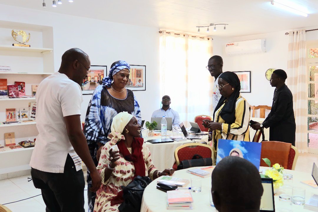 Quatrième journée de la 2ème cession de l'atelier de formation sur la passation des marchés publics avec ARCOP à Gorée Institute.