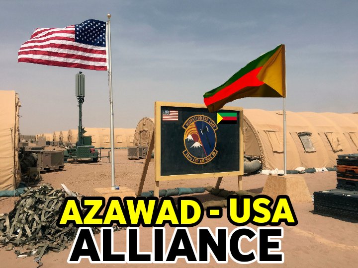 aghilassaghro's tweet photo. Azawad people welcomes the trump's administration for geostrategic partnership in azawad territory and sahel to fight terrorisme made by regional countries and to protect azawad's  rights to exist and fight terrorisme. https://t.co/E00Vv8gr3j