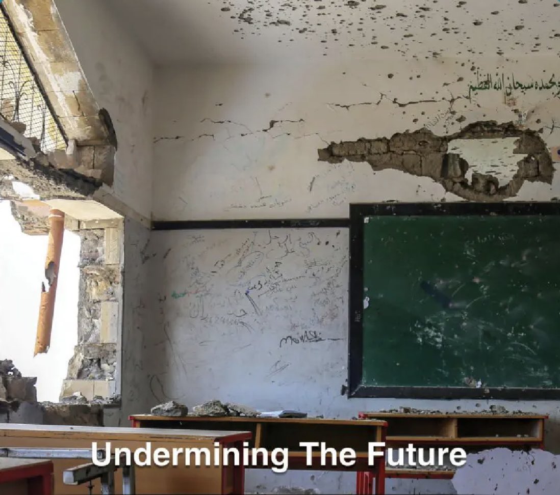 Every time I hear the explosion of American strikes or even the sound of a plane flying over the skies of #Sanaa in preparation for another strike, I think—as one of the residents of this city—of writing about those mixed emotions of fear and anticipation, as well as the pain
