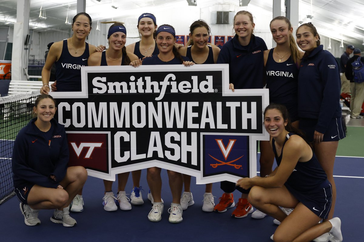 Another point for the Hoos in the <a href="/SmithfieldBrand/">Smithfield Brand</a> Commonwealth Clash ✅ #GoHoos