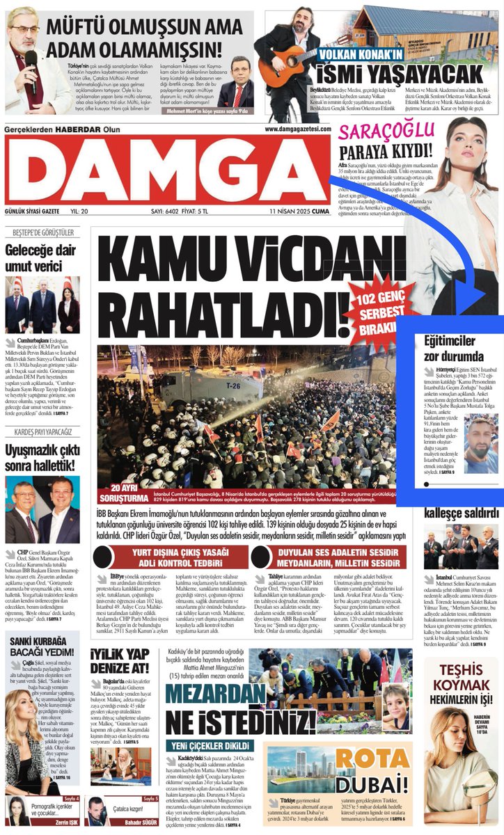 mtpisken's tweet photo. Umutsuzluğun Hakim Kılındığı “Büyükşehir Çalışma Ortamında” Kamu Personeli Çareyi GÖÇ ETMEK Olarak Görüyor;
(Haber Detayları)

TEK ÇARE GÖÇ ETMEK!

Hürriyetçi Eğitim SEN İstanbul Şubeleri, yaptığı 3 bin 572 eğitimcinin katıldığı “Kamu Personelinin İstanbul'da Geçim Zorluğu” başlıklı anketin sonuçlarını açıkladı. Anket sonuçlarını değerlendiren İstanbul 5 No’lu Şube Başkanı Mustafa Tolga Pişken, ankete katılanların yüzde 91,8'inin hem kira gideri hem de büyükşehir giderlerinin oluşturduğu yaşam maliyeti nedeniyle İstanbul'dan göç etmek istediğini söyledi.

Hürriyetçi Eğitim SEN İstanbul Şubeleri, üyeleri arasında “Kamu Personelinin İstanbul'da Geçim Zorluğu” başlıklı anket çalışması gerçekleştirdi. Anketin sonuçlarını Damga'ya değerlendiren Hürriyetçi Eğitim SEN İstanbul 5 No’lu Şube Başkanı Mustafa Tolga Pişken, nisan ayının ilk haftası yapılan ankete 3 bin 572 eğitimcinin katıldığını belirterek, “Anketin sonuçlarında tüm şube başkanlarımızın kurum ziyaretlerinde bizlere sıkça bildirilen "ev kiralarının fazlalığı, kredi ödemede yaşan zorluk, tersine göç isteği" ile ilgili dikkat çekici sonuçlar ortaya çıktı. Ankete katılan üyelerimizin yüzde 54,9'u kira ödediklerini, yüzde 16,9'u da oturdukları evin sahibi olduklarını ama kredi ödediklerini belirtti” dedi. 

İki Farklı Rakam

Kirada oturduğunu belirten bin 964 eğitimcinin 10 bin ve 50 bin lira arasında kira ödediğini beyan ettiğini ifade eden Pişken, “Kirada oturan yüzde 76,4 oranında üyemiz 10 bin 25 bin arası kira ödediğini belirti. Ankete katılan 3 bin 572 kamu çalışanı hem kira gideri hem de büyükşehir giderlerinin oluşturduğu yaşam maliyetinin diğer illere oranla daha yüksek olmasından dolayı yüzde 91,8 oranla kendilerinde 'göç etme isteği' oluştuğunu ifade etti. Genel Başkanımız Levent Kuruoğlu 3 Nisan 2025 tarihli basın açıklamasında, 'Alım gücü her dakika düşüyor' açıklamasını yapmıştı.  Açıklamanın detaylarında ENAG, mart ayı enflasyonunu yüzde 3,91; yıllık enflasyonu ise yüzde 75,20 olarak açıklarken her zaman olduğu gibi TÜİK, mart ayı enflasyonunu yüzde 2,46; yıllık enflasyonu ise yüzde 38,10 olarak açıkladı. ENAG ile TÜİK arasında aylık yüzde 1,45, yıllık yüzde 37,1 oranında fark var” ifadelerini kullandı. 

Tazminat Talebi

Hürriyetçi Eğitim Sen Genel Başkanı Levent Kuruoğlu'nun, “Alım gücü her gün değil, her dakika düşen memur, emekli ve tüm dar gelirli vatandaşlarımız için acil tedbirler hayata geçirilmelidir. Refah payı düzenlemesi sistem haline getirilirken ek zam mutlaka yapılmalı, enflasyon tek haneli rakamlara düşene kadar 6 aylık zam yerine aylık ya da en azından üçer aylık dönemlerle zam yapılmalıdır” açıklamasını hatırlatan Mustafa Tolga Pişken, “Genel Başkanımız mevcut durumu özetlemiş ve kamu çalışanı ve emeklisi lehine çözüm yolu önermiştir. Genel Başkanımızın açıklamalara ek olarak mevcut enflasyon oranlarının reel enflasyonla uyuşmamasına rağmen açıklanan haliyle bile yüksekliği üyelerimizin tersine göç isteğini arttıracağı bu durumun ise İstanbul'da bulunan kadrolu personel yetersizliğini daha da artıracağı aşikardır. Hürriyetçi Eğitim Sen İstanbul Şubeleri olarak defaatle belirttiğimiz 'büyükşehir tazminatının' Milli Eğitim Bakanlığı tarafından yasalaştırılmasını bekliyoruz” çağrısında bulundu.
#öğretmen #İstanbul #geçimzorluğu #göçetmek #memur #meb #büyükşehirtazminatı 
@leventkuruoglu @ahasanpasaoglu @oguzidug @gazi6308 @_erol_usta @Ramazanirge1 @emrahgultekin25 @ugurbasar60 @akadirapaydin @bulutmurat @yildizihsan61 

https://t.co/AByomrL8v8