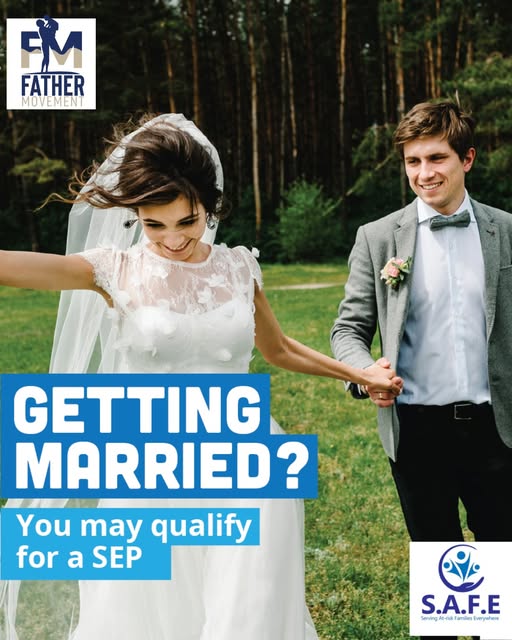 ServeAtRiskFam's tweet image. Did you know that getting married qualifies you for a Special Enrollment Period? Get married, and you can enroll in coverage for the rest of the year. Learn more: Gateway.GA.Gov